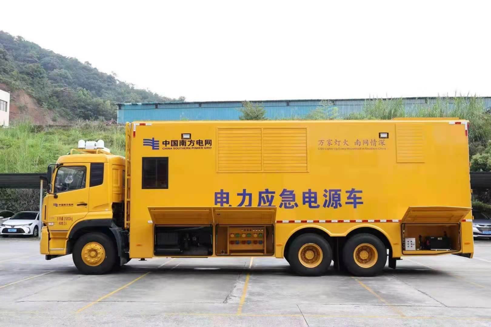 乾安安康大型柴油发电机发电车UPS电源出租租赁